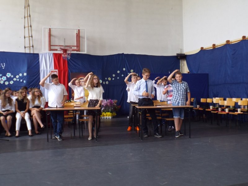 Pożegnanie klas 6 i 3a i 3b